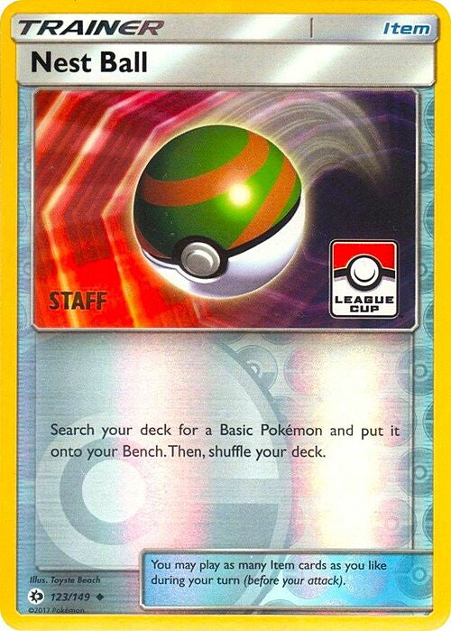 Sun & Moon Nest Ball #123 Staff Promo